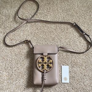 Tory Burch Miller Metal Phone Cross Body Bag